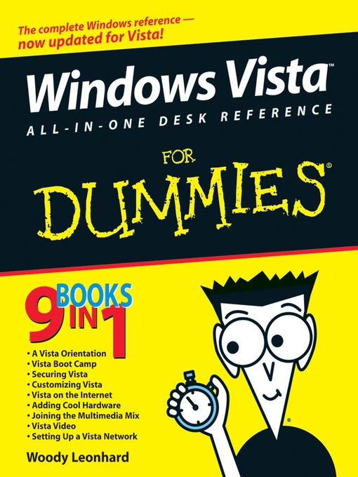 Title details for Windows Vista All-in-One Desk Reference For Dummies by Woody Leonhard - Available